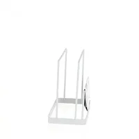 Cutting Board Stand (White/6.5x12x10.5cm)