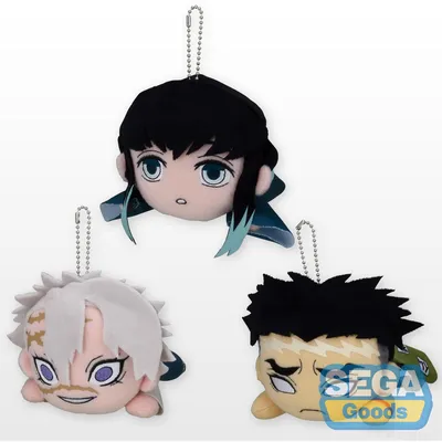 Nesoberi Plush Demon Slayer Muichiro Sanemi Gyomei (Set of 3)