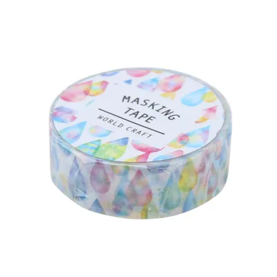 World Craft Sparkling Dew Drops Masking Tape