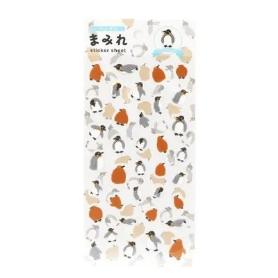 World Craft Mamire Penguins PET Stickers