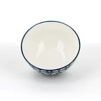 Bowl (Stoneware/Rice/Japanese Design/Blue/11x3.5cm)