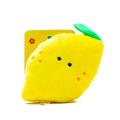 Plushie Key Chain Cute Eyes Vegetable Shop Lemon