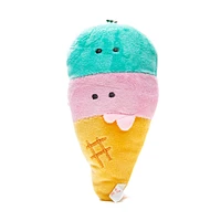 Plushie Key Chain Cute Eyes Fast Food Double-Scoop Ice Cream