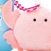 Mini Plushie Key Chain Crab