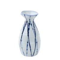 Kosometsuke Tokusa Ten Grass Porcelain Tokkuri Sake Bottle 180mL