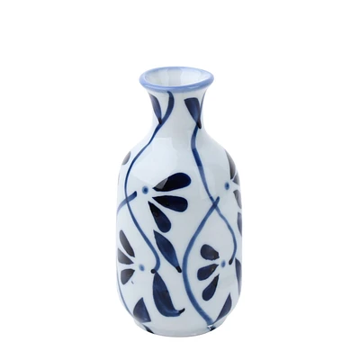 Arabesque Porcelain Tokkuri Sake Bottle 180mL