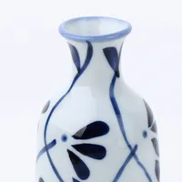 Arabesque Porcelain Tokkuri Sake Bottle 180mL