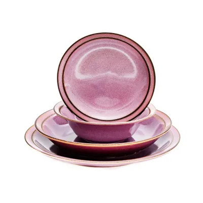 Japanese Fontaine Plate Purple 