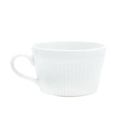 Japanese Plain White Soup Mug