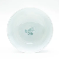 Japanese Indigo Blue Dyed Grape Porcelain Bowl