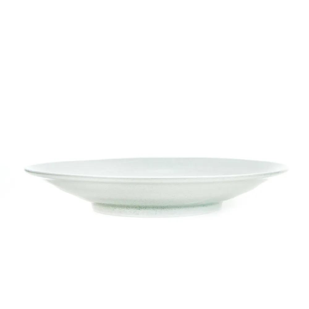 Japanese Lightweight Grey Porcelain Plate 