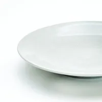 Japanese Lightweight Grey Porcelain Plate 