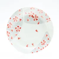 Japanese Silver White Sakura Plate