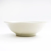 Broad Beans Porcelain Flat Bowl