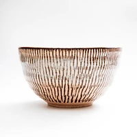 Brown Chattering Porcelain Bowl