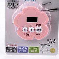 Flower Kitchen Timer Magnet