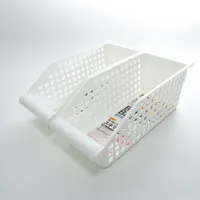 White Front Opening Bridge Basket