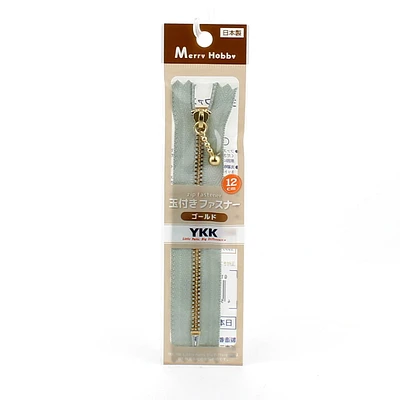 Zipper (With Ball Chain/YKK/12cm)