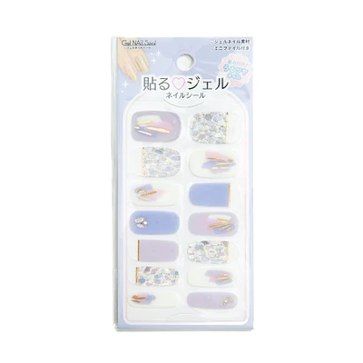 Gel Nail Seal Stickers - Purple