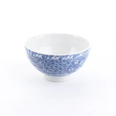 Round Floral Ceramic Rice Bowl