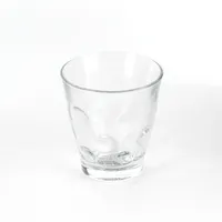 Glass Cup (Circles/CL/7.7x8.2cm / 185ml)