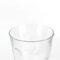 Glass Cup (Circles/CL/7.7x8.2cm / 185ml)