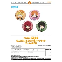 RWBY Ice Queendom Nendoroid Plus Pinback Button Set (Team JNPR)