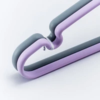 Japanese Clothes Hanger (Purple/Gray)