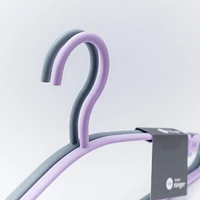 Japanese Clothes Hanger (Purple/Gray)