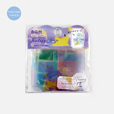 BGM Fantasy Travel: Dreamy Sky Sticker Flakes