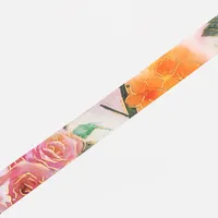 BGM Foil Stamping Masking Tape (Watercolour Flower: Rose)