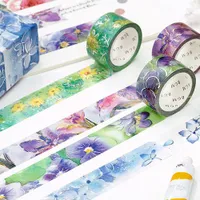 BGM Foil Stamping Masking Tape (Watercolour Flower: Tulip)