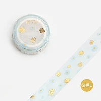 BGM Foil Stamping Daisy Masking Tape