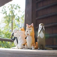 Collectible Praying Animal Figurines Blind Box