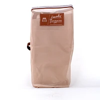 Brown Rectangular Laundry Net