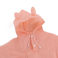 Rabbit Children Die-Cut Rain Poncho with Bag