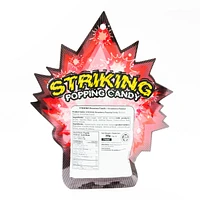 Striking Popping Candy 20 Pouches - Strawberry