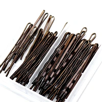 Hair Pins (BK*BR/8.8x6.2x1.4cm)