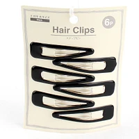 Hair Clips (BK/6pcs)