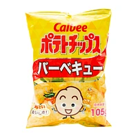 Calbee BBQ Potato Chips 105g