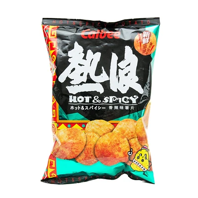 Calbee Hot & Spicy Potato Chips 105g