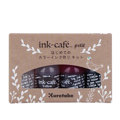 Kuretake Ink-Cafe Petit Pen Ink Mixing Kit with Dropper