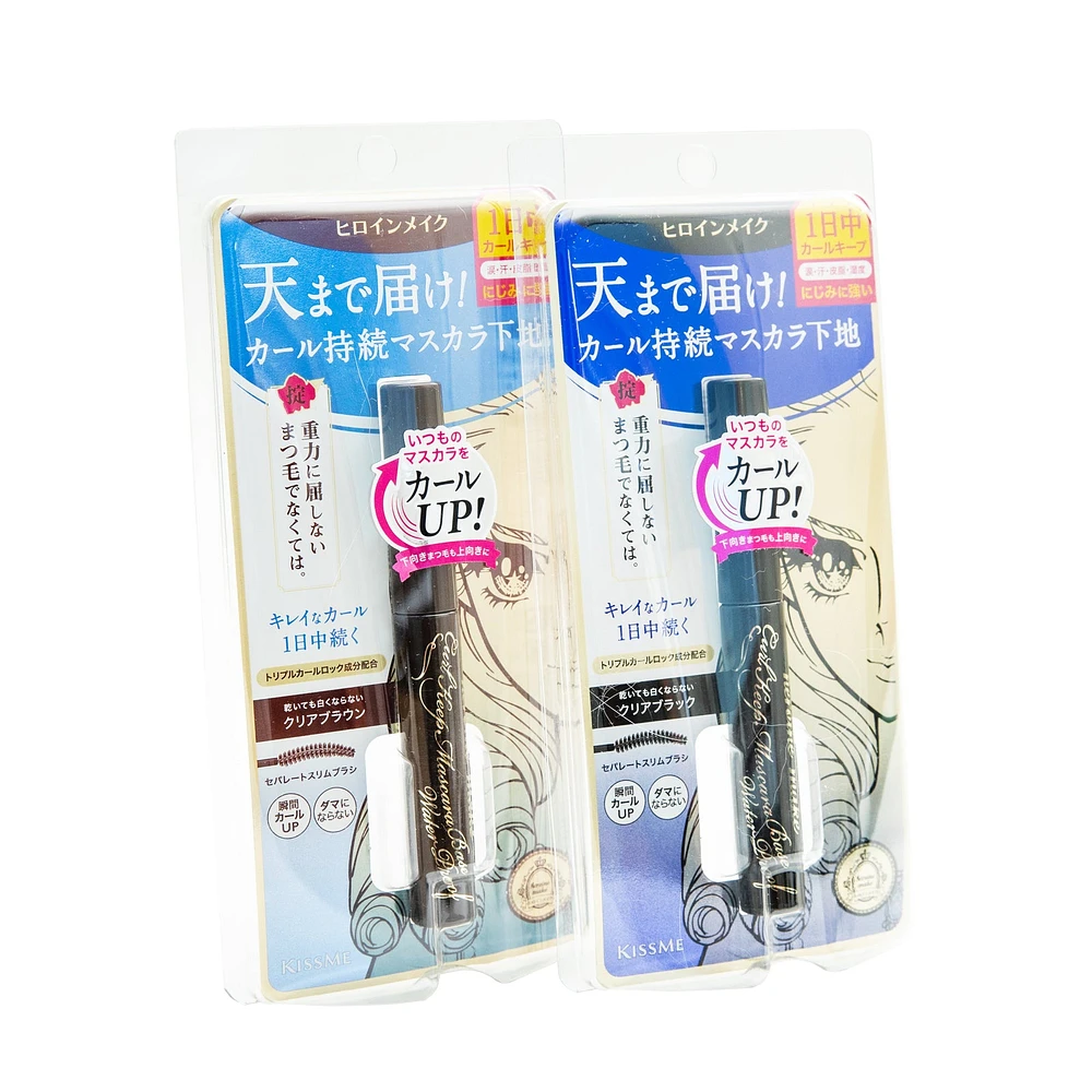 KissMe Heroine Curl Keep Mascara Base WP - 02 Brown