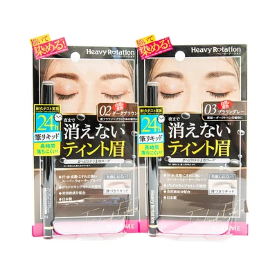 KissMe Heavy Rotation Tint Liquid Eyebrow - 02 Dark Brown