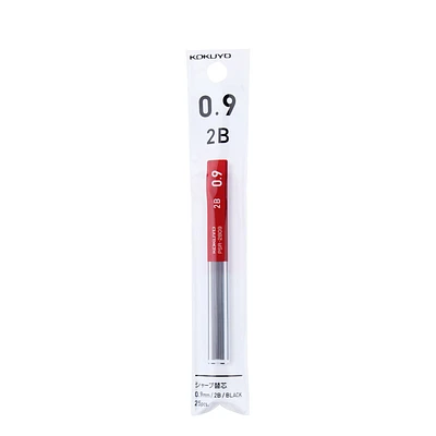 Kokuyo 2B Slim Black Mechanical Pencil Lead - 0.9 mm