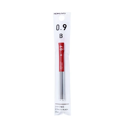 Kokuyo B Slim Black Mechanical Pencil Lead (0.3mm) - 0.9 mm