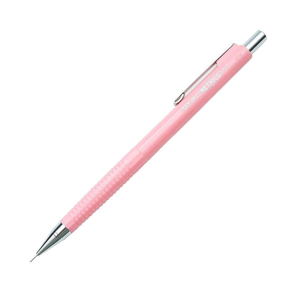 Sakura Retrico Mute Color Mechanical Pencil - 0.3mm Coral