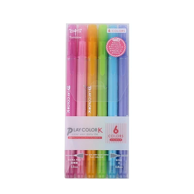 Set of 6 Double Ended Marker