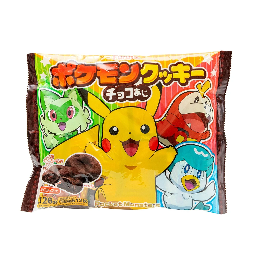 Furuta Pokemon Chocolate Cookies