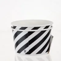 Stripes Pattern Mini Paper Baking Cups (2pcs)